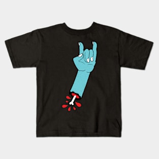 Throw Up Your Horns Kids T-Shirt